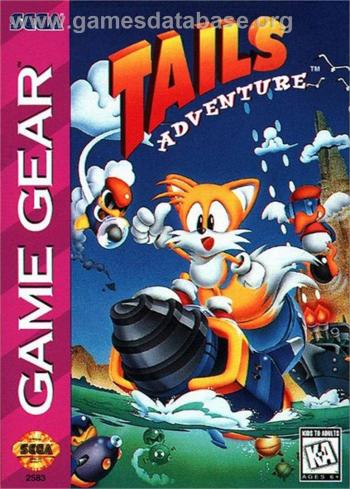Cover Tails' Adventures for Game Gear